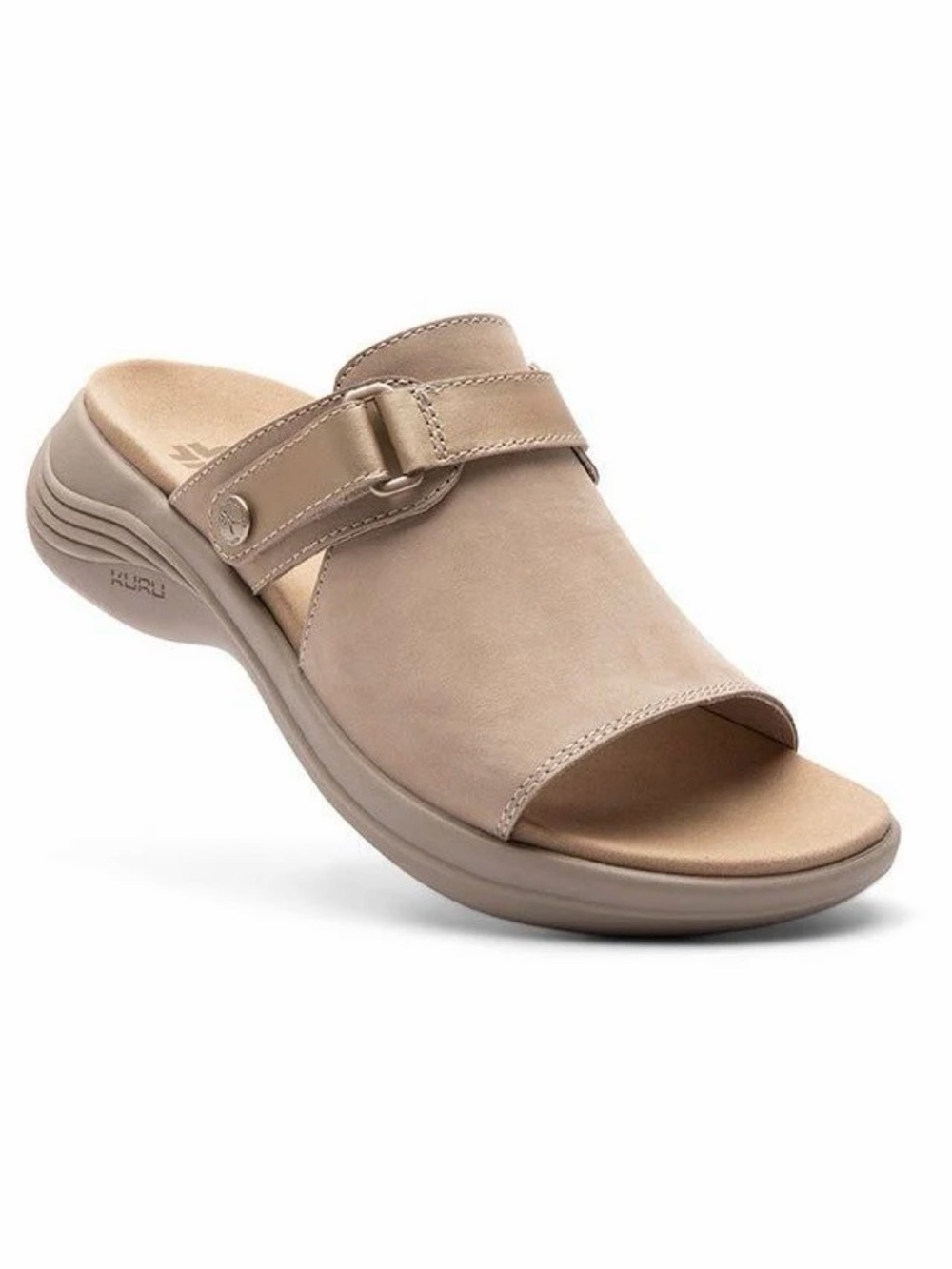 Kuru CODA Aika Women’s Sand Metallic Platform Sandals Size: 8